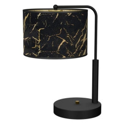 Lampka stołowa SENSO Black/Gold 1xE27 MLP7299 Milagro