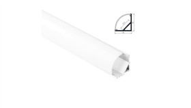 Profil Minilux Coin Kątowy 2M Biały