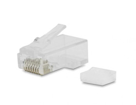 Wtyk RJ45 kat.6 UTP na kabel okrągły 100szt. CCAS-RJ6-UTP