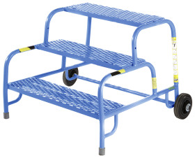 Schodki przenośne 3-stopniowe Stal wysokość 0.6m RS PRO