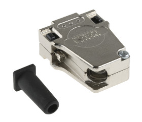 Osłona tylna D-Sub 9 -pinowe Cynk odlewany Kątowy FCT from Molex Obudowa D-Sub E