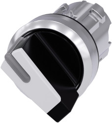 2-pozycyjny wycięcie: 22mm Zatrzask IP66 - IP69K Siemens siłownik: Przełącznik wyboru