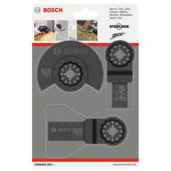 Bosch 2608662343 Multitool Accessory Set Starlock 3-Piece