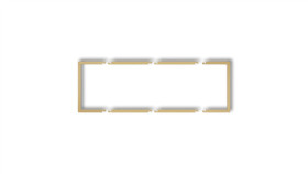 Ramka Wypełniająca Potrójna Serii Deco Złoty 29Drw-3