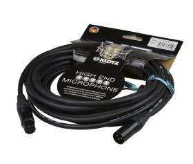 KLOTZ M5 Kabel mikrofonowy przedłużacz XLR (wtyk / gniazdo) 10m