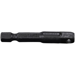 Makita D-74740 Adapter 50mm 1/4&quot;6KT to 1/4&quot;4KT screwdriver bit