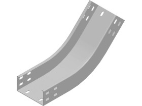 Łuk wewnętrzny 45st LZWMC200H50 grubość blachy 2,0mm 352120 BAKS