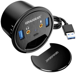 Hub USB 3.0 GrauGear G-THUB-AU-60 2 Porty czarny