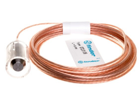 Elektrody kontrolne przewodowe do przekaźników 72.01 i 72.11 końcówka ze stali nierdzewnej dł.6m fi 1,5mm 072.01.06.000000