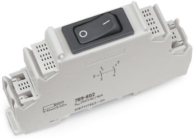 Wyłącznik automatyczny, 2-biegunowy, 16A, 250V, WAGO