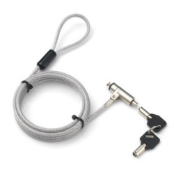 Linka zabezpieczająca do laptopa/notebooka Nano Slot 2.5x5.5mm na Klucz 1.8m
