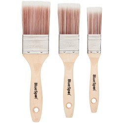 BlueSpot Tools 36010 Synthetic Paint Brush Set, 3 Piece