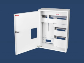 Szafka licznikowa natynkowa/podtynkowa (uniwersalna) 1-licznikowa 3-fazowa 36 modułów plombowana IP30 115mm RU-36P Z O/E