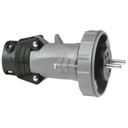 Złącze przemysłowe - zasilające 16A Wtyczka 250 V 2P+E Męski Legrand Niebieski IP67