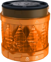 LED blinking light, orange, 24 V AC/DC, IP65, XVUC45