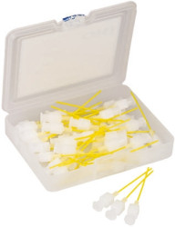 Końcówka dozująca Metcal 920150-PTS Prosty do: Strzykawki w stylu Luer Lok Żółty