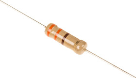 Rezystor 330Ω 2W ±5% -500 → -100ppm/°C Folia węglowa TE Connectivity