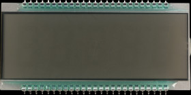 DE130TS-20/7.5 LCD 7-segment, 5 digits, H:17.8 mm, transreflective