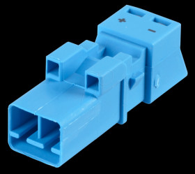 890-1112 WINSTA® MINI, two-pin plug, without strain-relief housing
