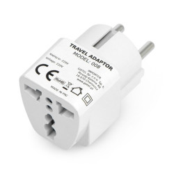 Wtyk sieciowy PL - gniazdo uniwersalne