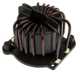 Dławik kompensacyjny 640 μH 25A Promieniowe -30 → +50% Wtyczka PC 2.7mΩ Rdc