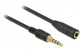 PRZEDL.JACK 3.5MM M/F 4/3 PIN