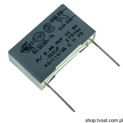 R46KI2220DQ01M MKP 22nF 275V 20% R=15.0 X2 R15.0 KEMET