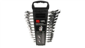 Zestaw Narzędzi Nastawnych 12 Szt. Stal Chromowo-Wanadowa, Rs Pro