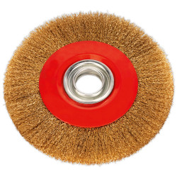 Sealey BG200/WW1 Wire Wheel &#xD8;200 x 13mm Narrow 16mm Bore