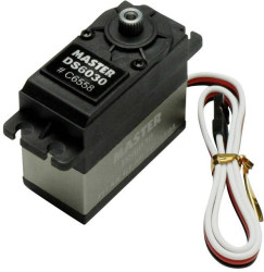 Serwo standardowe Master Modellbau DS6030 TG Materiał napędu: tytan Rodzaj złącza: Uni (Graupner / JR / Futaba)