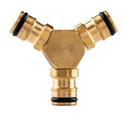 Rozdzielacz typu Y mosiężny 15-748