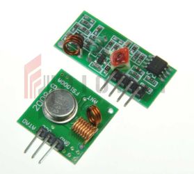 Moduł radiowy odbiornik nadajnik 433MHz RF ARM AVR ARDUINO