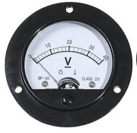 MIER-TABO40V Miernik tablicowy okragły 40VDC - średnica zewnętrzna 82mm