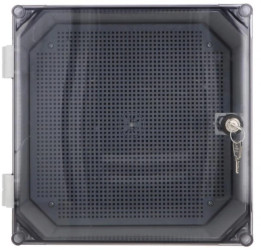 Obudowa 300x300x166mm z płytą montażową transparentna UNIbox Uni-0/T43.00