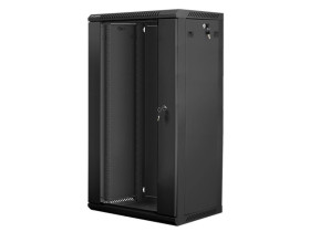 Szafka serwerowa wisząca 19 22U 600x450 czarna LANBERG /do zmontowania/ WF01-6422-10B