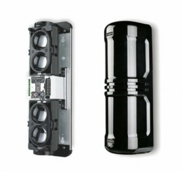 Nadajnik+odbiornik o zasiegu do 250 m na zewnątrz4 kanały+grzałka,4 wiązki detekcji zasilanie 11-18VAC lub 12-24 VDC VIDQ-250