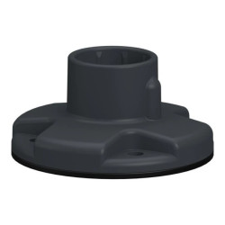 Uniwersalny element montażowy, kolumna świetlna, plastikowa płyta mocująca, szary, Harmony XVB7, XVZ01