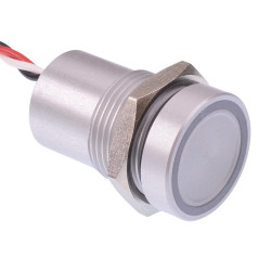CPB1210000NGSC APEM Green / Red 12VDC LED Off-On Capacitive Switch