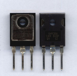 IRG4PC30U (G4PC30U) IGBT 23A 600V 100W (23/12/92A) TO-247 TRANZYSTOR