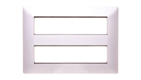 Valena Life Uchwyt Podwójny /8Modułów/ Aluminium 752346