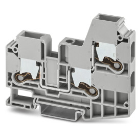 Blok zacisków przelotowych Phoenix Contact poziomy: Pojedynczy 14 → 6AWGWciskane XTV 10-TWIN 1 kV