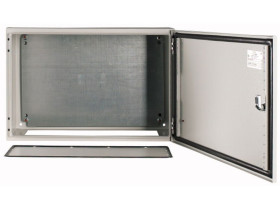 Obudowa hermetyczna natynkowa 400x600x250mm drzwi metal płyta montażowa IP65 CS-46/250 111686 EATON