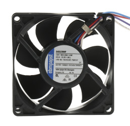 Wentylator osiowy 12 V DC DC 80 x 80 x 25mm 3.6W 82m³/h 42dB