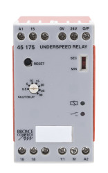 Przekaźnik monitorujący prędkość Broyce Control styki SPDT