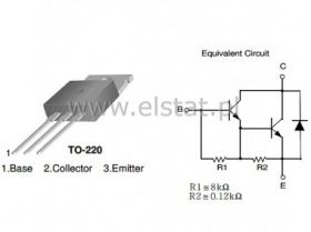 TIP 142T NPN DARL 100V 15A 80W TO220