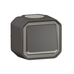 Włącznik światła, 10A, 250V, 1-biegunowy, IP55 Plexo, Legrand