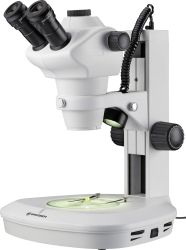 Bresser Optik 5806200 Science ETD-201 Trino Zoom Mikroskop stereoskopowy trzyokularowy 50 x światło odbite, światło prze