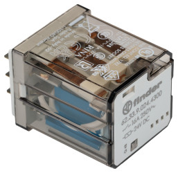 Przekaźnik mocy 24V dc 3PST Finder 3W, Wciskane Wciskane