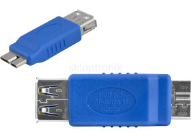 Przejście USB 3.0 GN/WT A micro