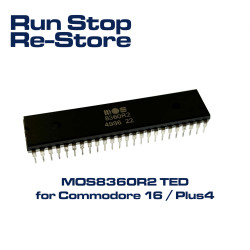 MOS8360R2 TED for the Commodore 16 / Plus4 (New Old Stock)